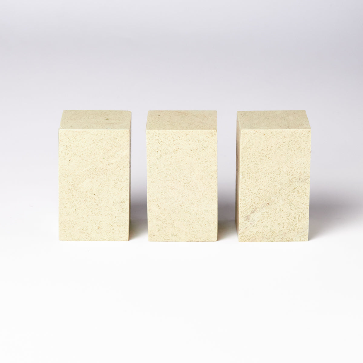 青田石 新鉱】3x3x5cm（三点セット）産地厳選 書道 篆刻 雅号印 落款印