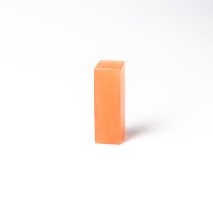 【崑崙石 彩凍】1.5x1.5x5cm 産地厳選 書 篆刻 印材ソープストーン スタンプブランク 天然石シール ワックススタンプ ジュエリー作り 彫刻 研磨