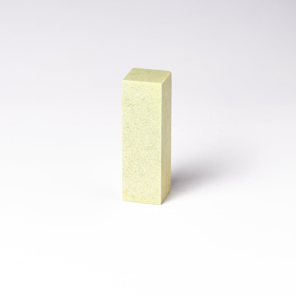 青田石 新鉱】1.5x1.5x5cm 産地厳選 書道 篆刻 雅号印 落款印 印材