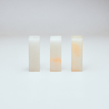 Kunlun Frozen Stone, Lychee, 1.5x1.5x5cm (Set of 3)