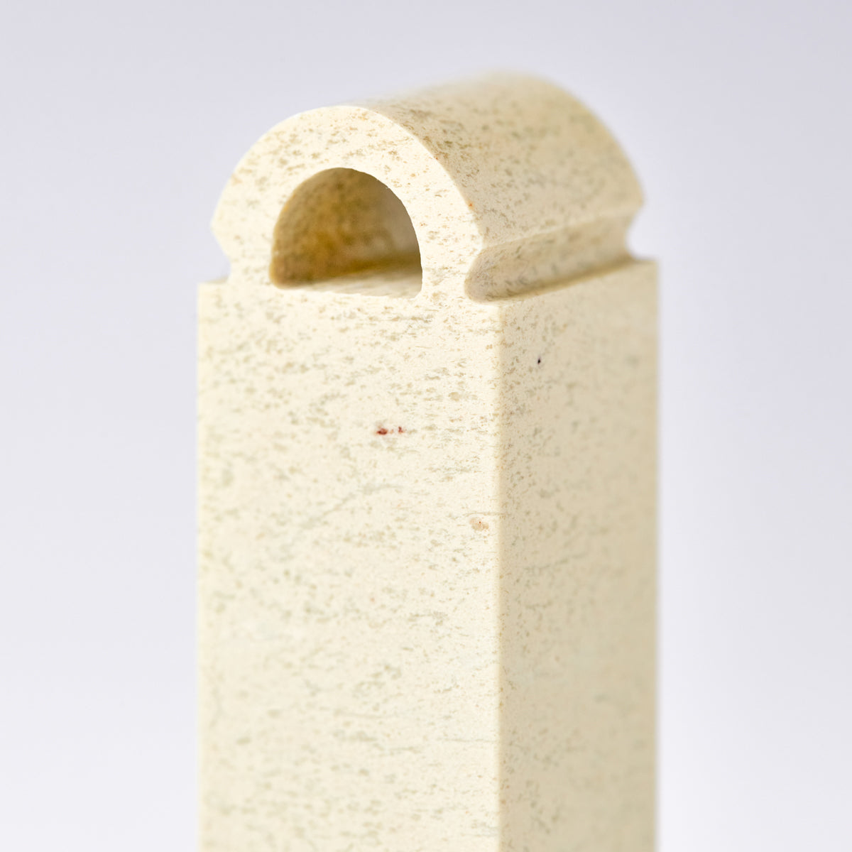青田石 新鉱 瓦纽】 1.5x1.5x5cm 産地厳選 書道 篆刻 雅号印 落款印