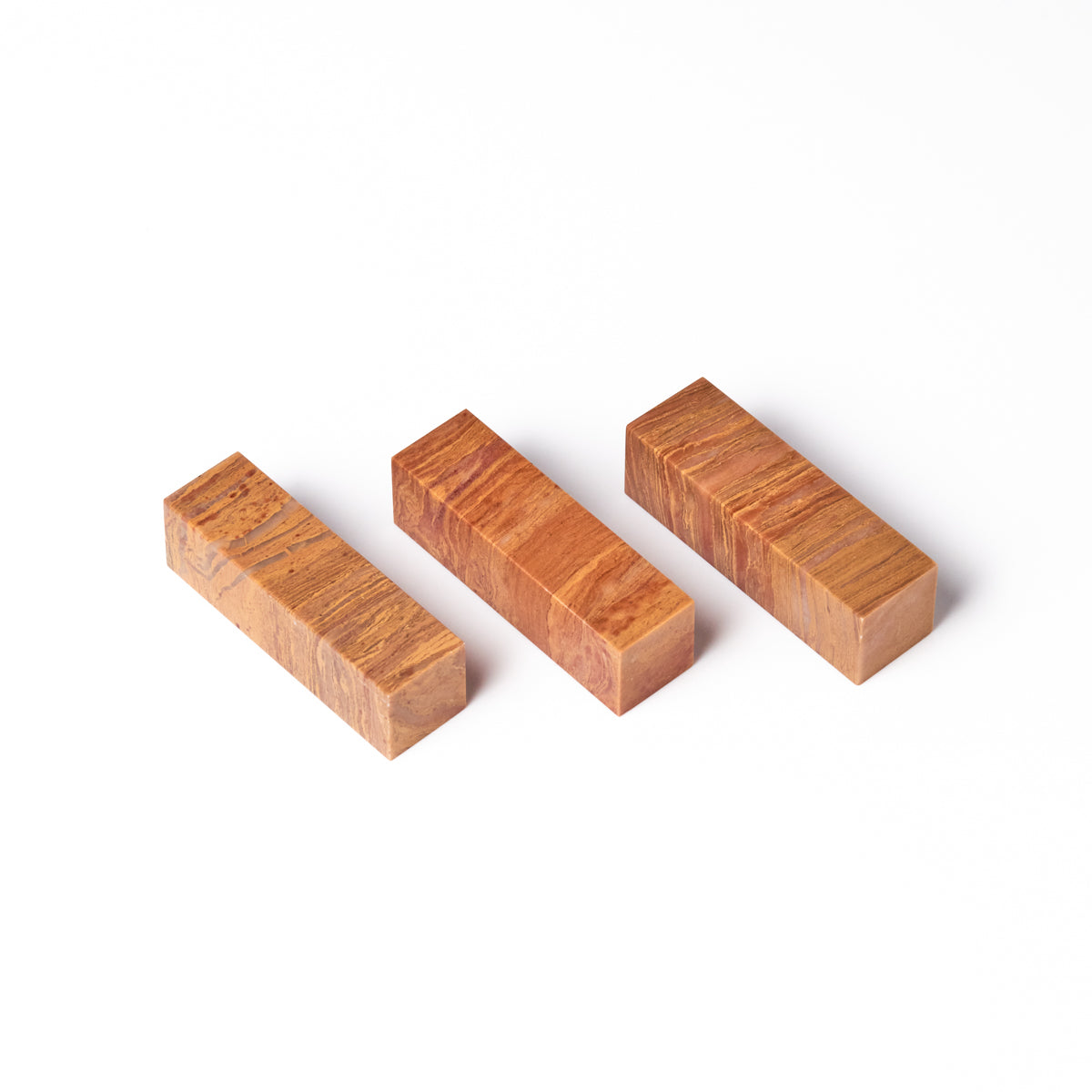 Shoushan Stone Sacred Tree 1.5x1.5x5cm (Set of 3)