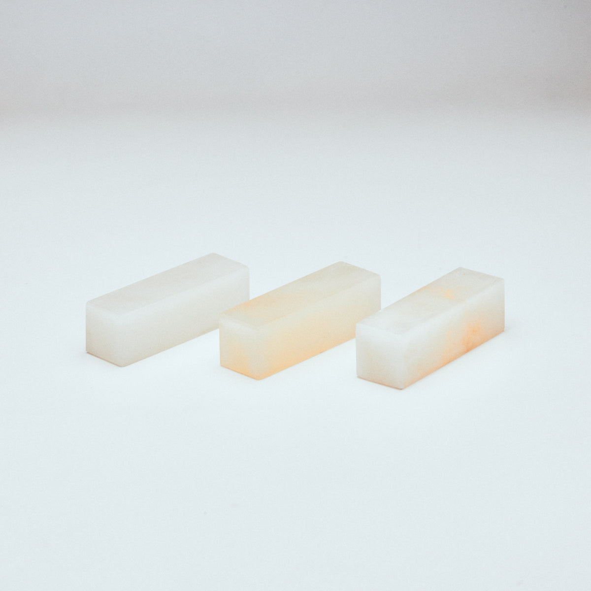 Kunlun Frozen Stone, Lychee, 1.5x1.5x5cm (Set of 3)