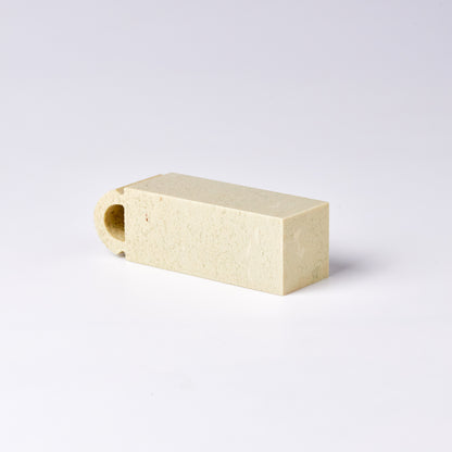 【青田石 新鉱 瓦纽】 1.5x1.5x5cm 産地厳選 書道 篆刻 雅号印 落款印 印材 押印 「彫りやすく初心者でも扱いやすい」 仮名 中字 大字仮名 半紙細字 中字作品