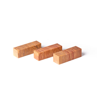 Shoushan Stone Sacred Tree 1.5x1.5x5cm (Set of 3)
