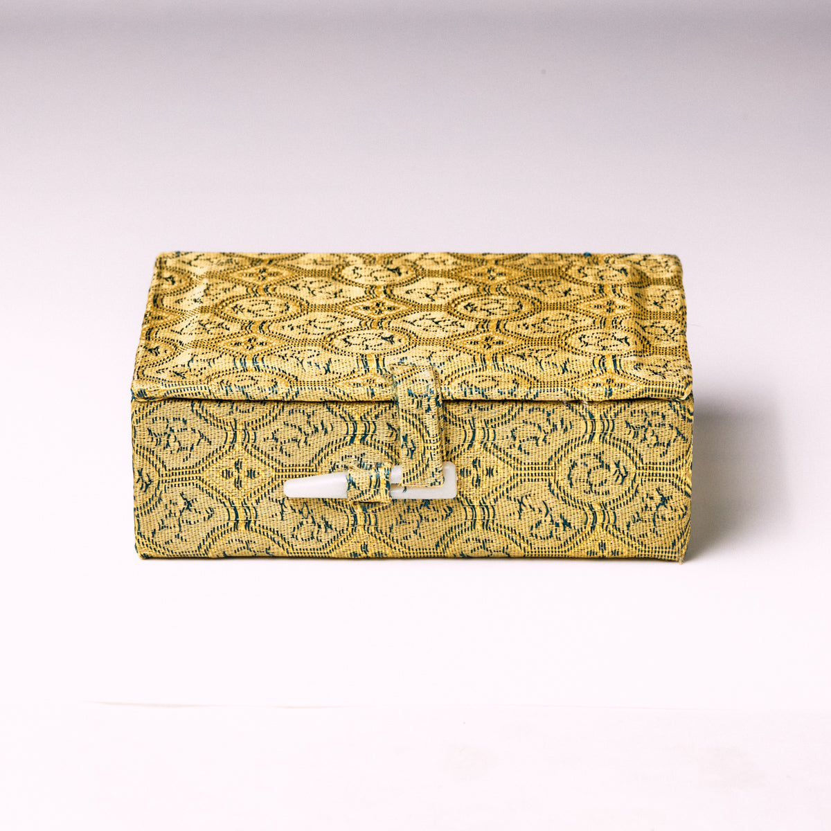 大サイズ・篆刻印収納・錦布張りの印鑑専用ケース アジア篆芸 2.5x2.5x5cm（３顆組）
