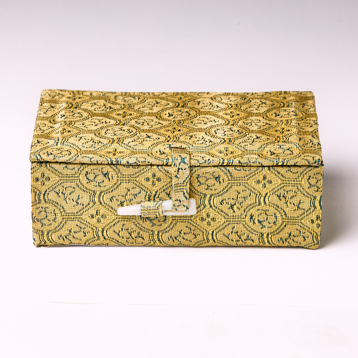 XLサイズ・篆刻印収納・錦布張りの印鑑専用ケース アジア篆芸  3x3x5cm（３顆組）