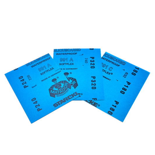 マタドール 耐水ペーパー 180-240-320目【各2枚セット】