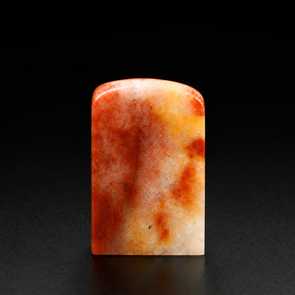 【逸品印材】巴林石 ライチ紫雲凍石 サイズ：25x25x60mm 篆刻 印材 巴林石 印石 てんこく 材料 天然 石 楽しい 手彫り