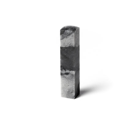Ink jade frozen stone 1x1x5cm