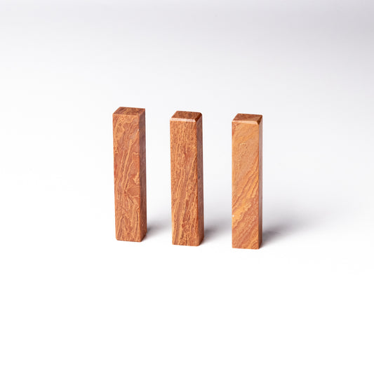 Shoushan Stone Sacred Tree 1x1x5cm (Set of 3)