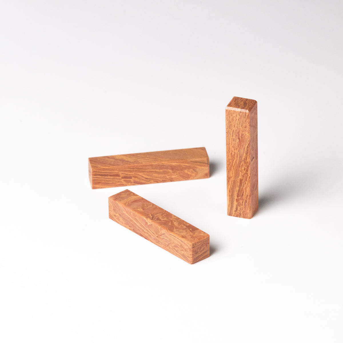 Shoushan Stone Sacred Tree 1x1x5cm (Set of 3)