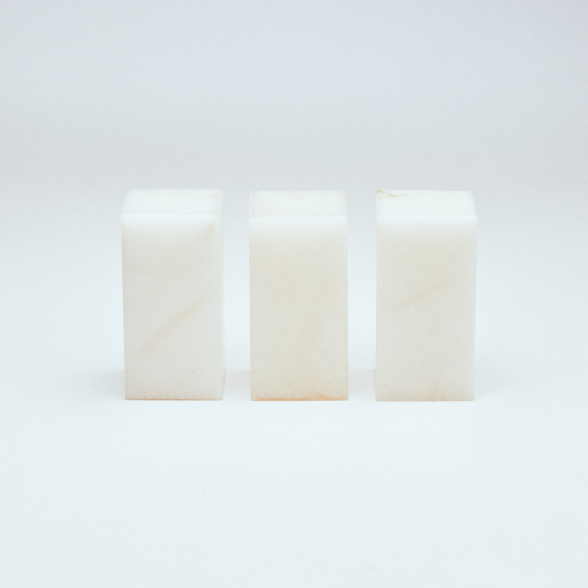 Kunlun Frozen Stone, Lychee, 2.5x2.5x5cm (Set of 3)