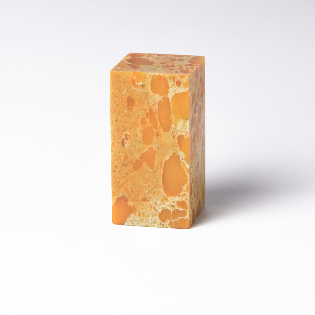 【青田石 葡萄】　2.5x2.5x5cm 産地厳選 書道 篆刻 雅号印 落款印 印材 押印 「彫りやすく初心者でも扱いやすい」 仮名 中字 大字仮名 半紙細字 中字作品