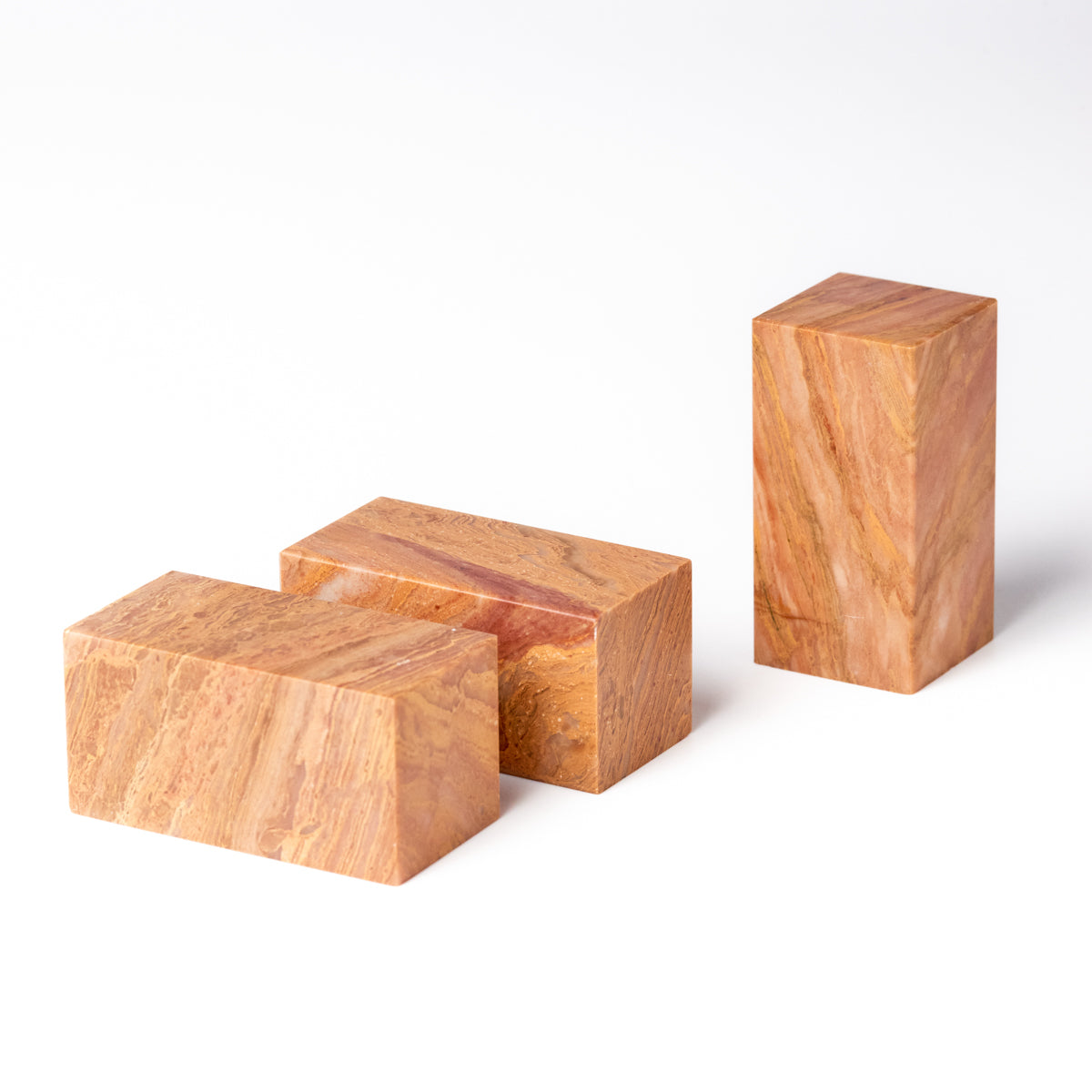 Shoushan Stone Sacred Tree 2.5x2.5x5cm (Set of 3)