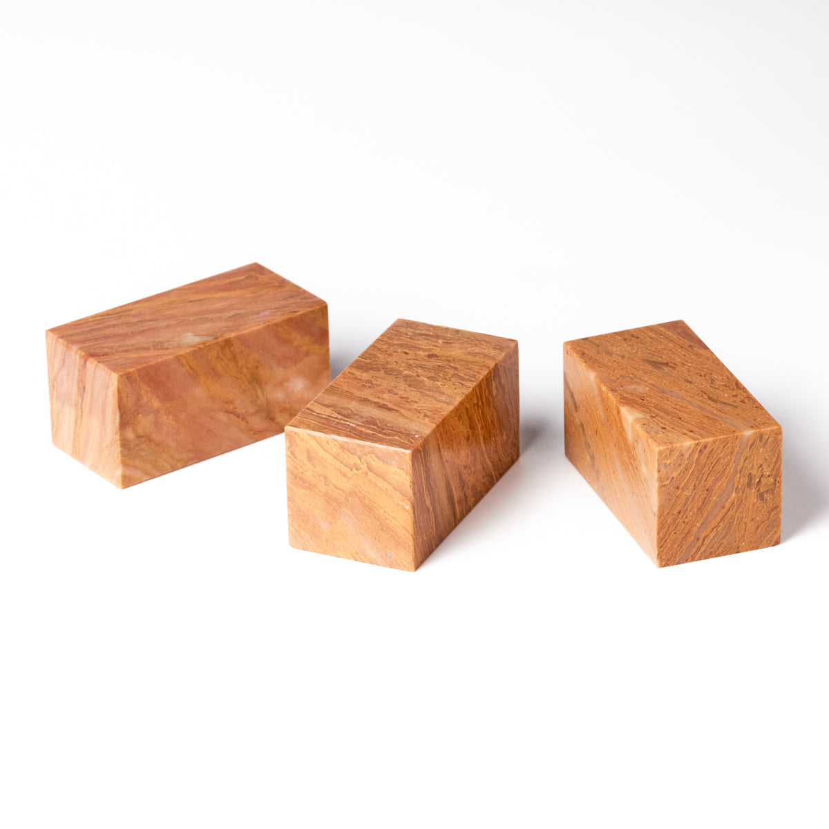 Shoushan Stone Sacred Tree 2.5x2.5x5cm (Set of 3)