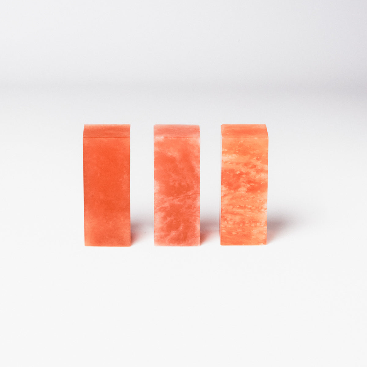 Kunlun Colored Frozen Stones 2x2x5cm (Set of 3)