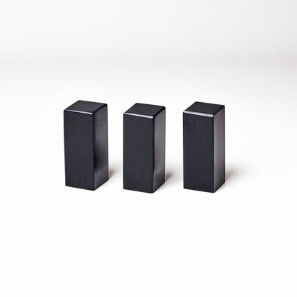 【遼凍石】2x2x5cm（三点セット） 側款に最適 側款練習用 産地厳選 書 書法 篆刻 印材 初心者 練習石