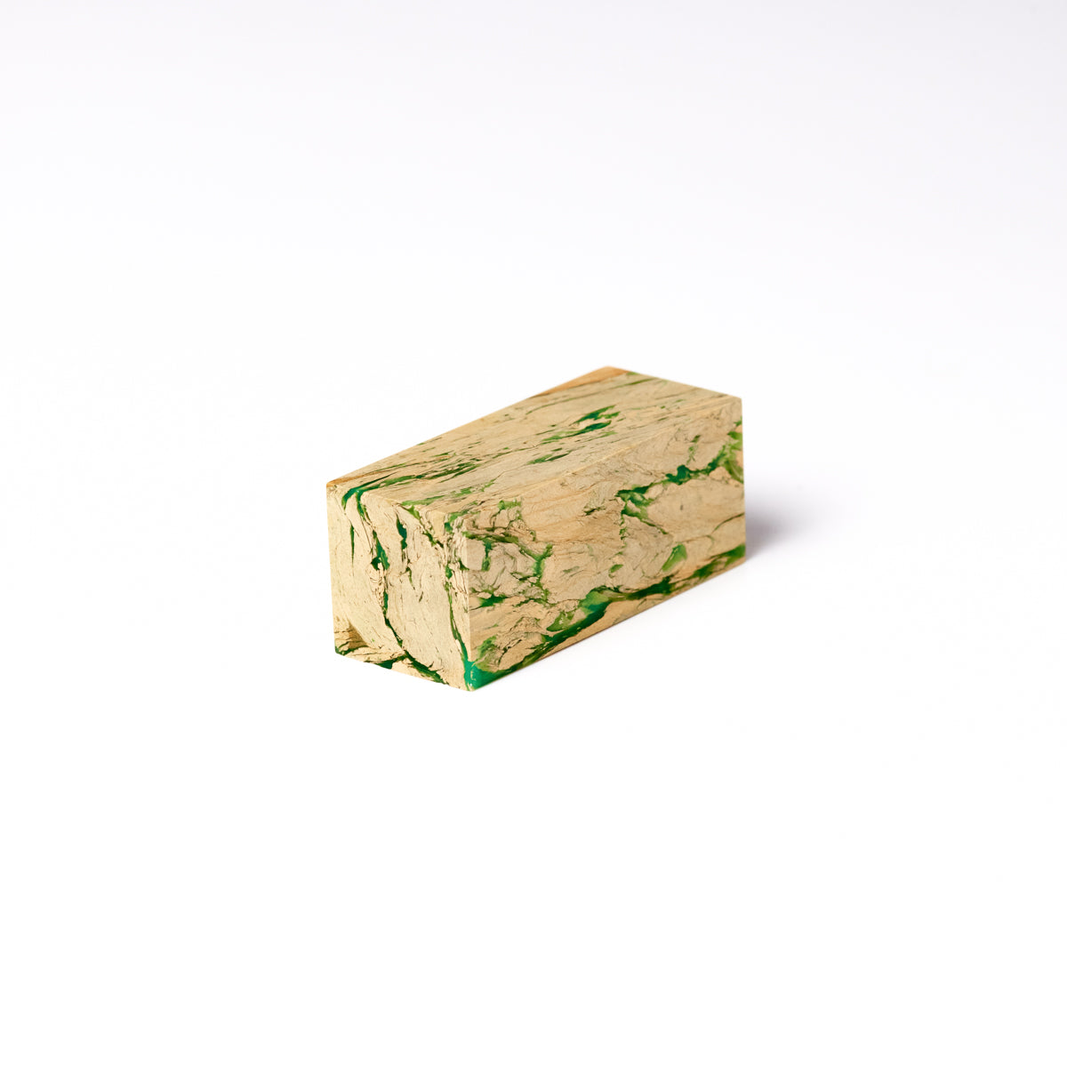 Ya'an Green Spirit Stone - 2x2x5cm