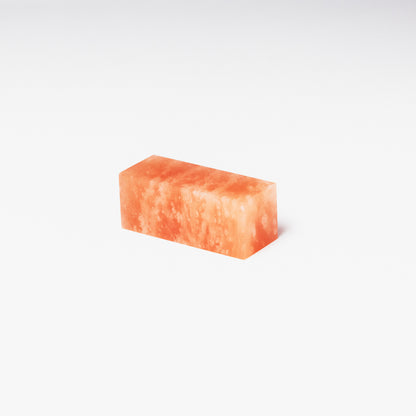 【崑崙石 彩凍】2x2x5cm 産地厳選 書 篆刻 印材ソープストーン スタンプブランク 天然石シール ワックススタンプ ジュエリー作り 彫刻 研磨