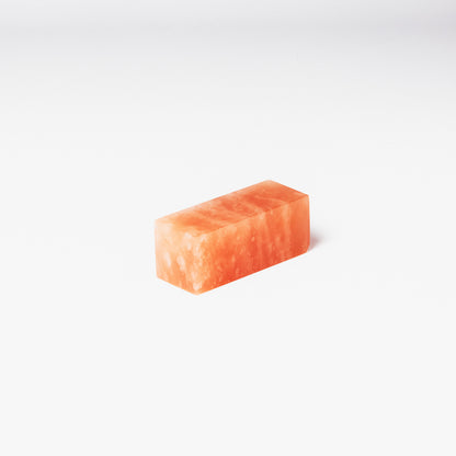 【崑崙石 彩凍】2x2x5cm 産地厳選 書 篆刻 印材ソープストーン スタンプブランク 天然石シール ワックススタンプ ジュエリー作り 彫刻 研磨