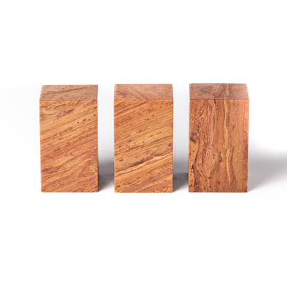 Shoushan Stone Sacred Tree 3x3x5cm (Set of 3)