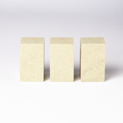 【青田石 新鉱】3x3x5cm（三点セット）産地厳選 書道 篆刻 雅号印 落款印 印材 押印 「彫りやすく初心者でも扱いやすい」 仮名 中字 大字仮名 半紙細字 中字作品