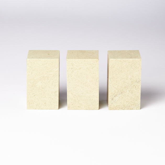 青田石 新鉱】3x3x5cm（三点セット）産地厳選 書道 篆刻 雅号印 落款印