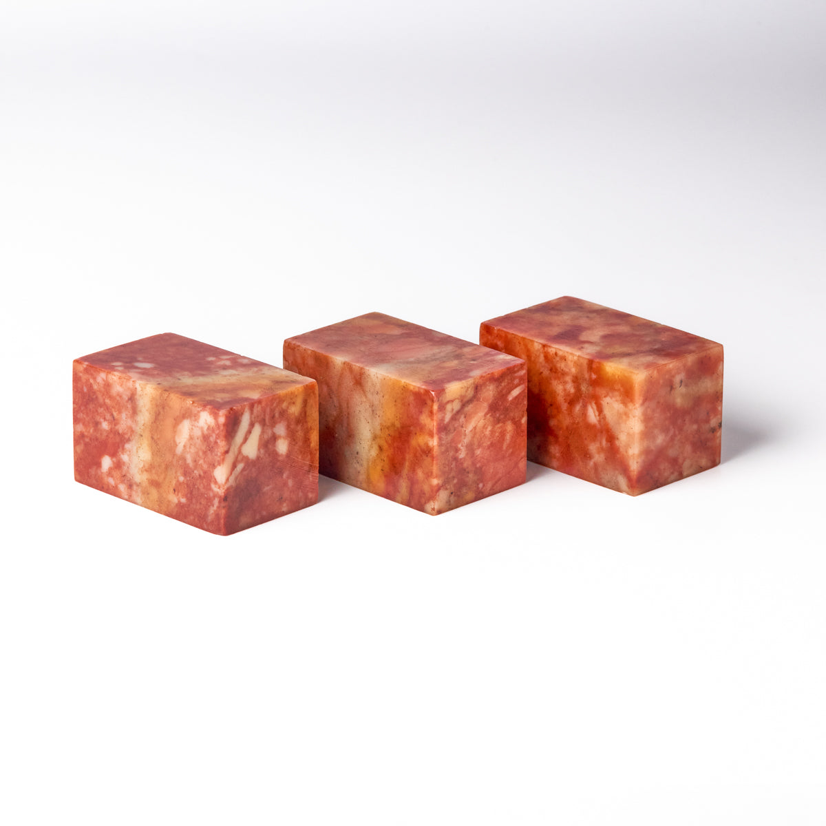 浙江紅 3x3x5cm（三点セット）