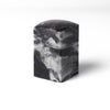 Ink jade frozen stone 3x3x5cm
