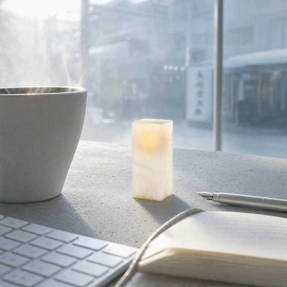 Kunlun Frozen Stone, Lychee, 2x2x5cm