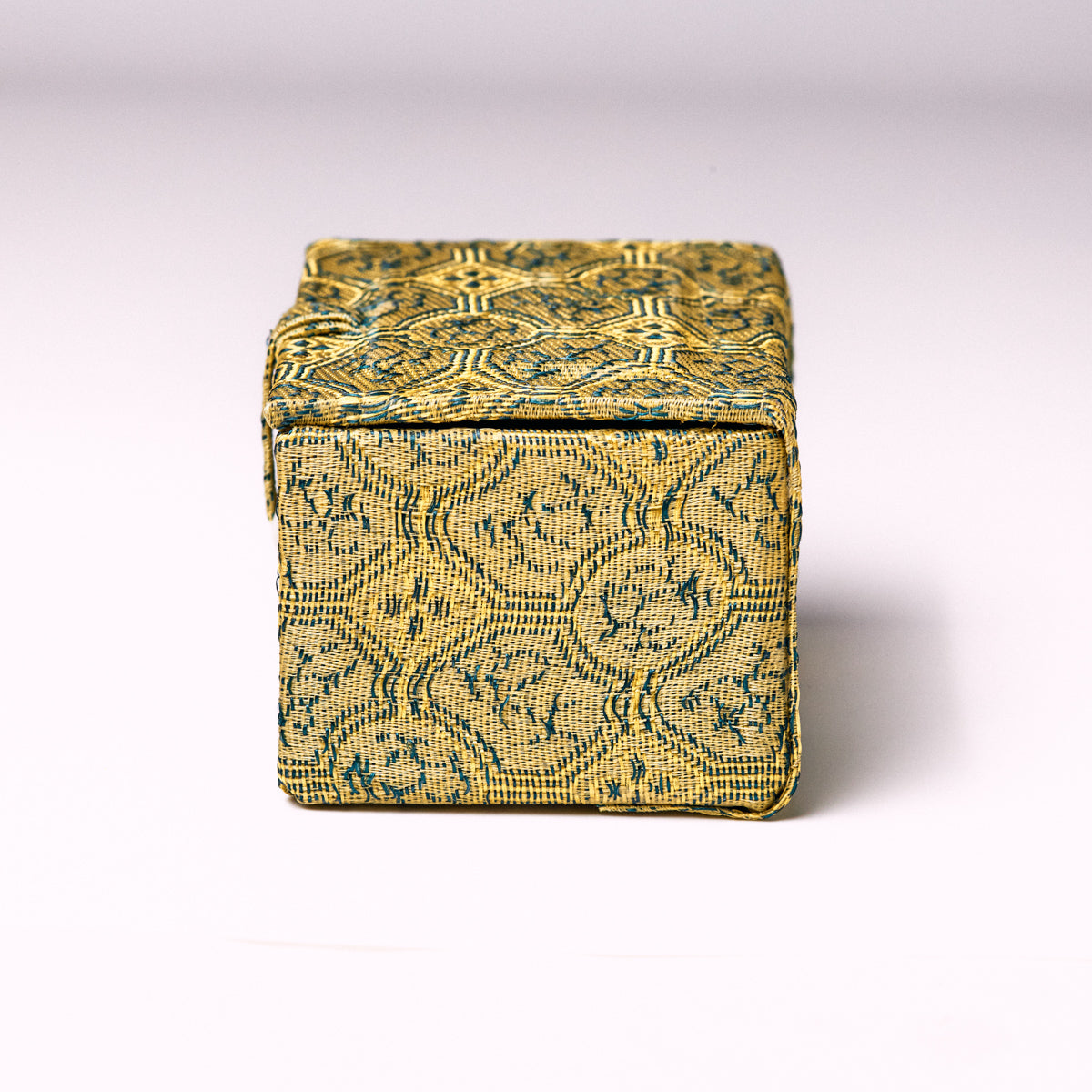 XLサイズ・篆刻印収納・錦布張りの印鑑専用ケース アジア篆芸  3x3x5cm