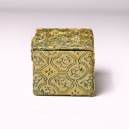 XLサイズ・篆刻印収納・錦布張りの印鑑専用ケース アジア篆芸  3x3x5cm