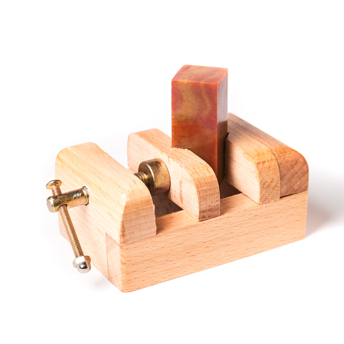 Seal engraved floor, wooden, S size