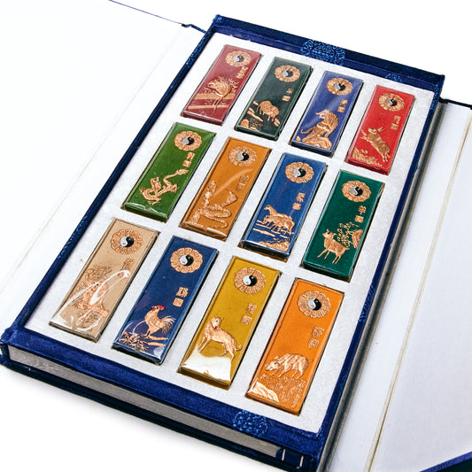 書道　墨　十二生肖墨　2.0丁型 x １２本