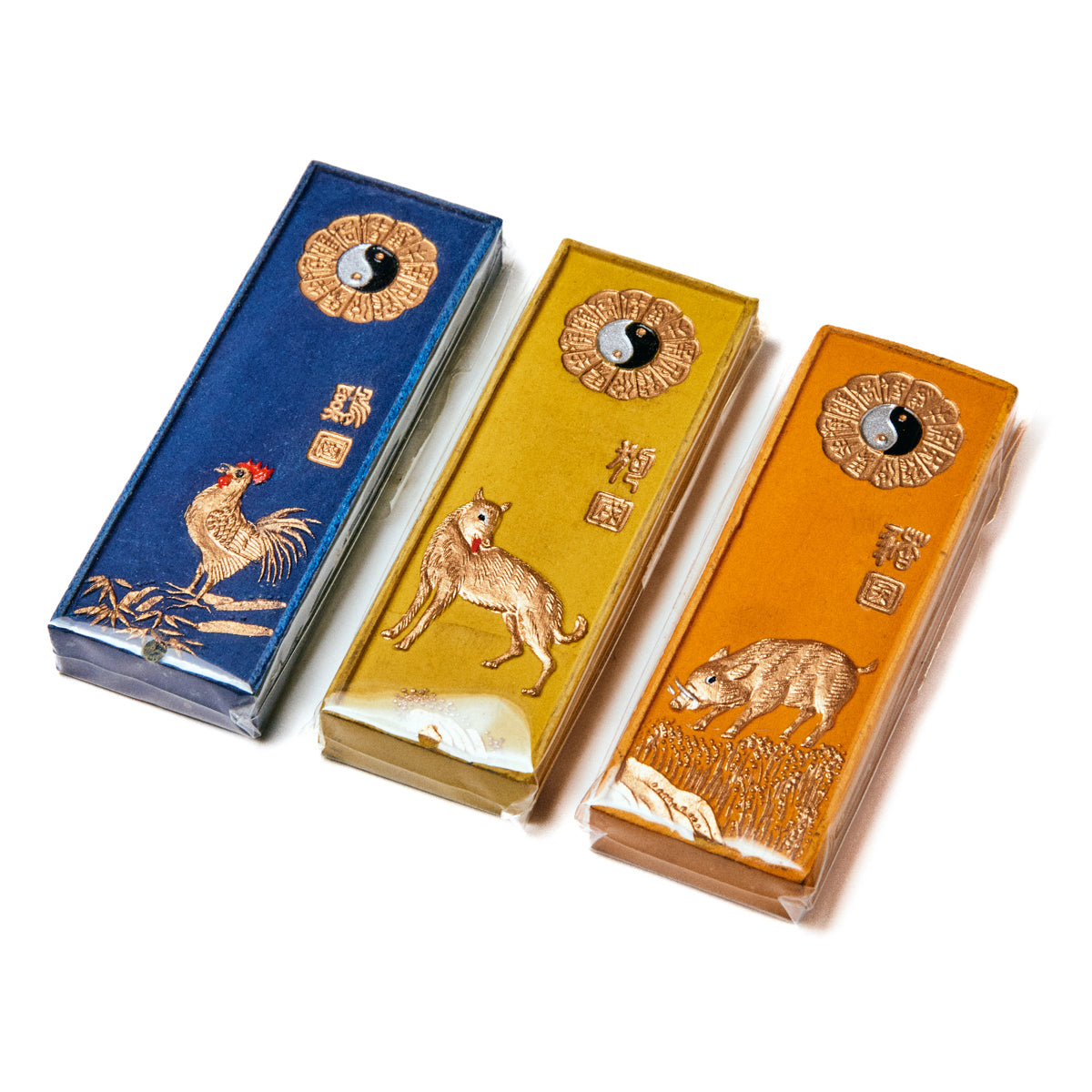 書道　墨　十二生肖墨　2.0丁型 x １２本