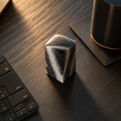 Ink jade frozen stone 3x3x5cm